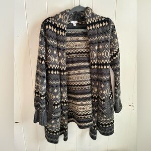 Charter Club Wool Nordic Cardigan